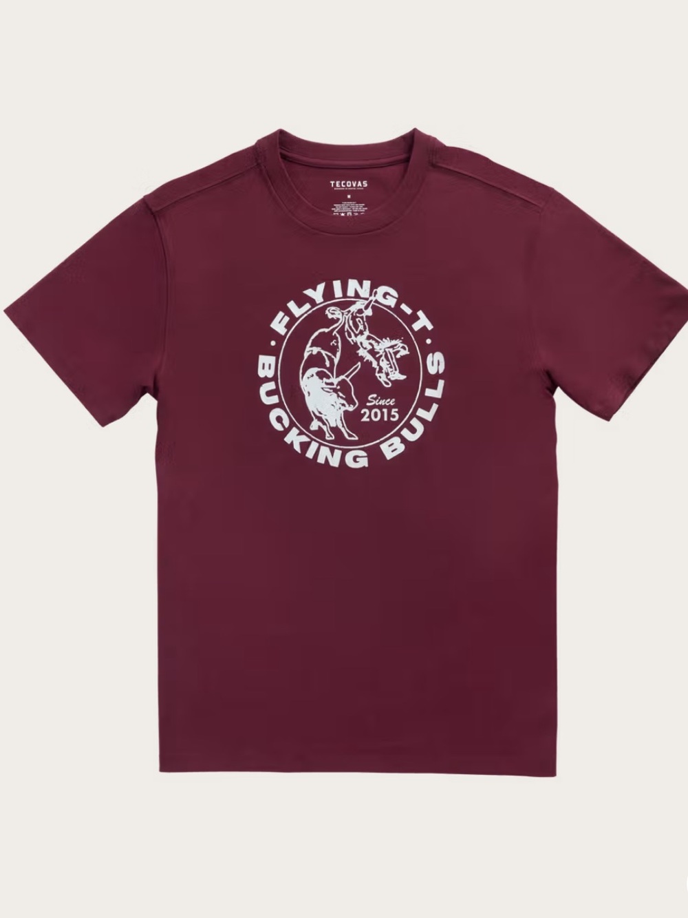 Tecovas Bucking Bulls Graphic supima Tee